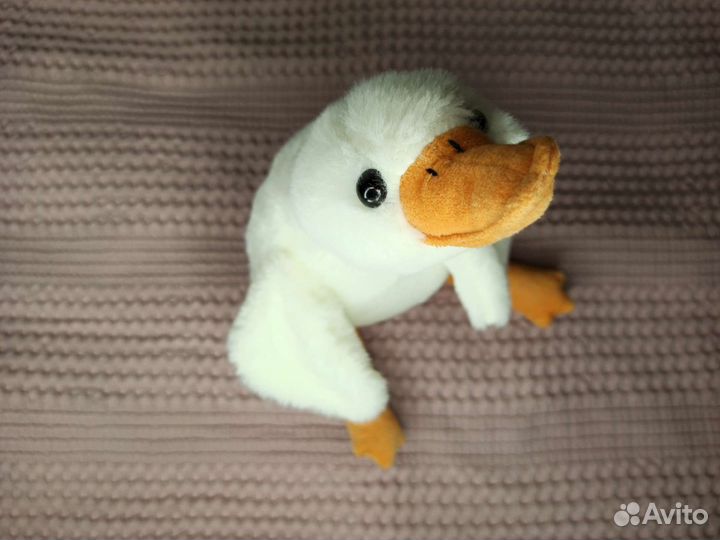 Мягкая игрушка гусь обнимусь новая