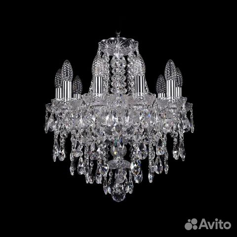 Люстра подвесная Богемия в спальню классика