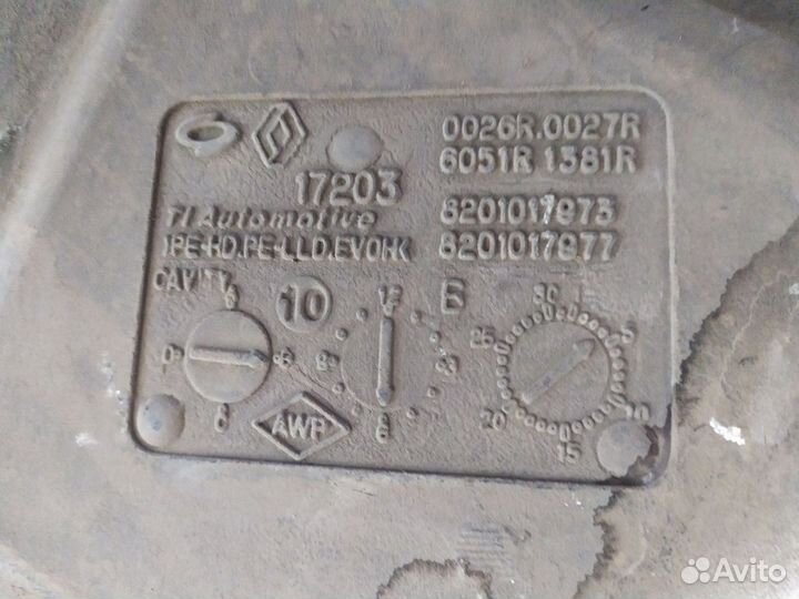 Бак топливный Renault Latitude 2010- 172030026R