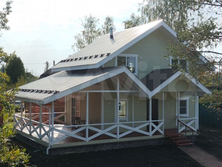 Дом 99,6 м² на участке 6,2 сот.