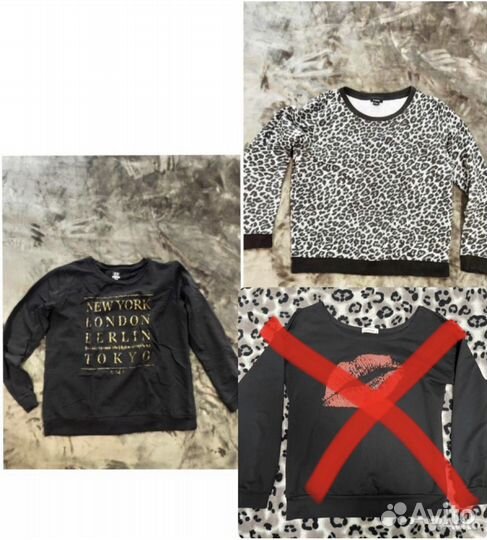 Свитшоты женские, размер М