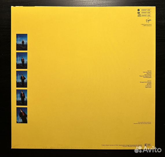 Feargal Sharkey – Wish (Европа 1988г.)