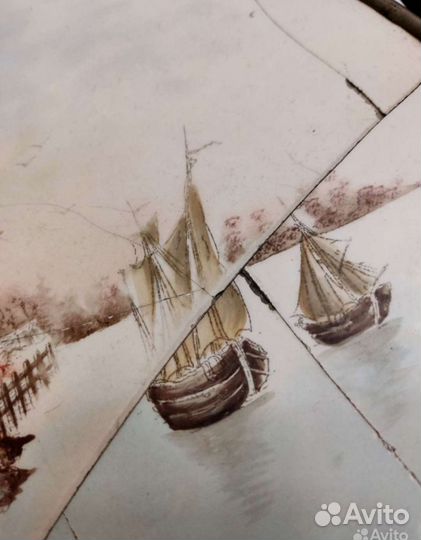 Поднос дореволюционный