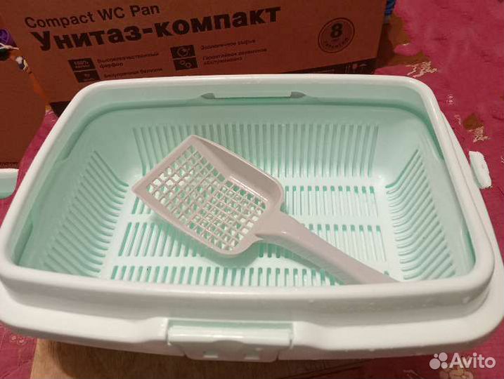 Лоток для котят с совком