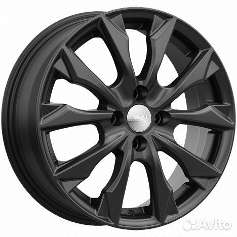 Скад Нагоя : 6x16 4*100 Et:45 Dia:60,1 черный барх