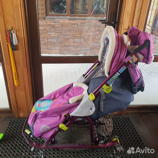 Снегокаты, коляски-санки, санки