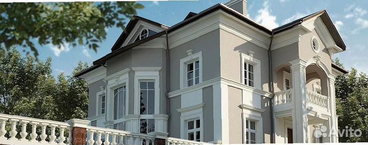 Фасадный декор / стиль и элегантность дома