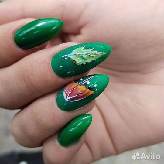 Наращивание ногтей маникюр педикюр