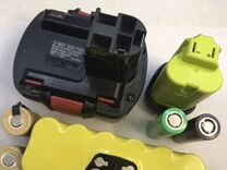 Ремонт аккумуляторов для шуруповёртов и пылесосов