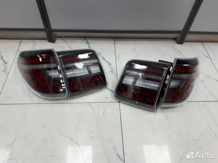 Фонари Nissan Patrol Y62 с бегающим поворотником