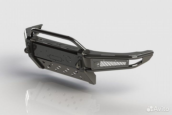 Бампер силовой передний BMS baikal для УАЗ Патриот