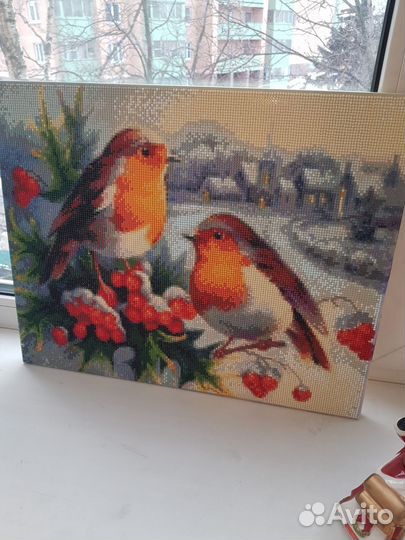 Картина Алмазная мозаика Птички