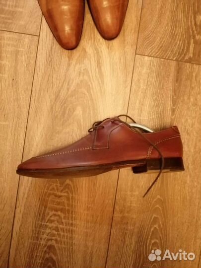 Мужские кожаные туфли 42