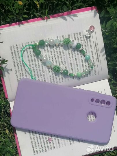 Брелок на телефон из бусин