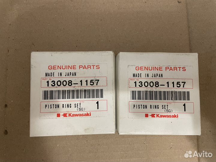 Поршневые кольца Kawasaki ZZR 250