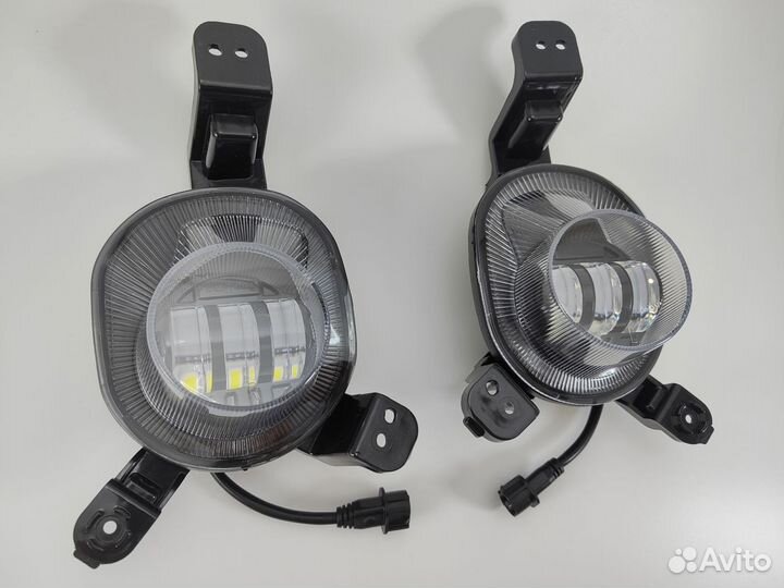 Фары птф LED Kia Rio 4 2х50W Sal-Man