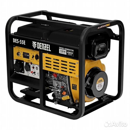 Дизельгенератор DenZel DES-55E (5,5 кВт)