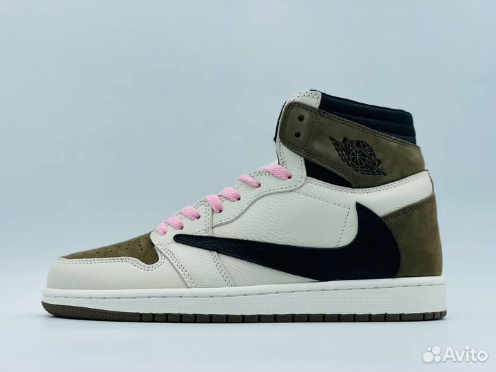 Кроссовки Air Jordan 1 High Og Коричневые