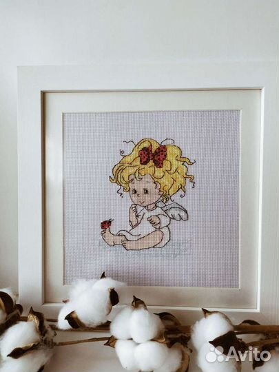 Вышитая картина Ангел