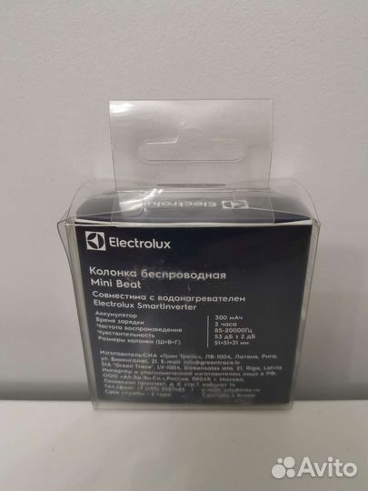 Bluetooth колонка Electrolux Mini Beat, новая