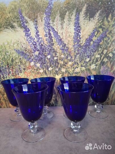 Бокалы cobalt СССР