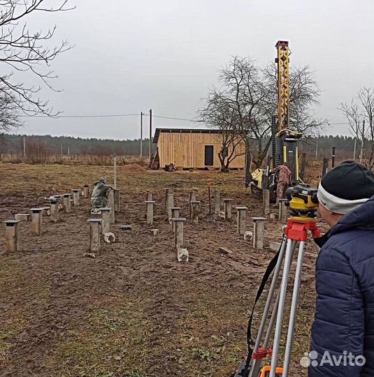 Жб сваи с установкой