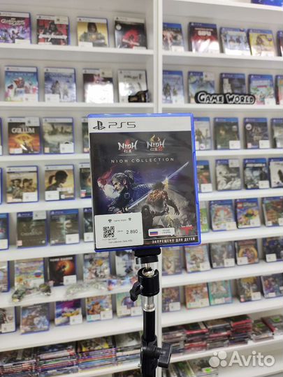 Nioh collection диск ps5