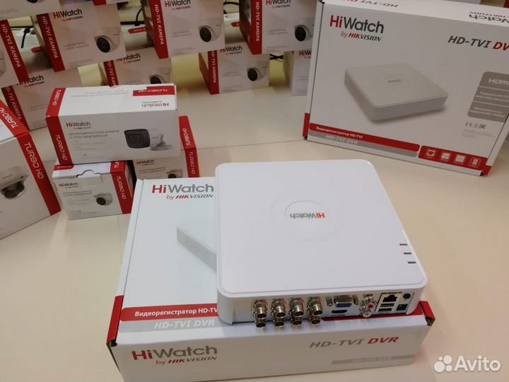 8кан. гибридный видеорегистратор DS-H208QA HiWatch