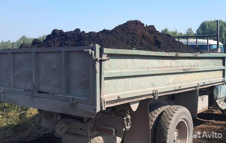 Земля плодородная чернозем грунт с доставкой