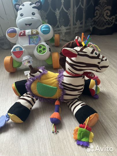 Мягкая игрушка зебра