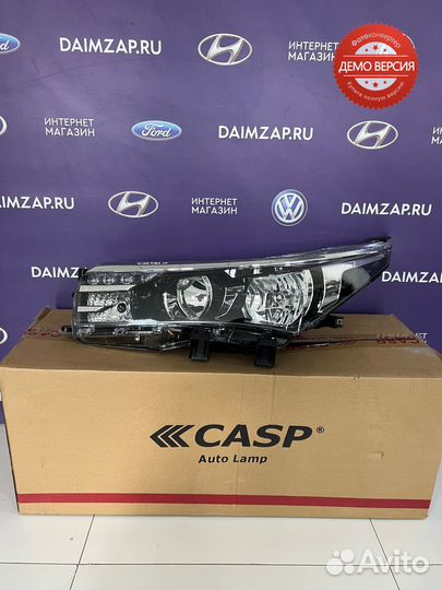 Фара Toyota Corolla левая с корректором и дхо 2014
