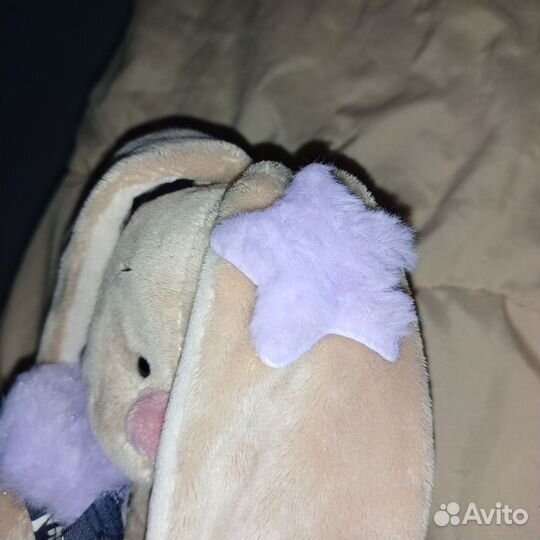 Мягкая игрушка плюшевая зайчик заяц кролик
