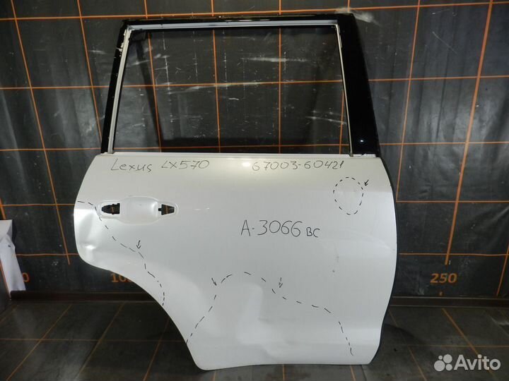 Дверь задняя правая - Lexus LX 3