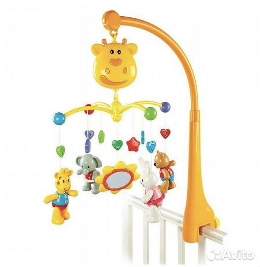 Мобиль / карусель на кроватку Жирафик