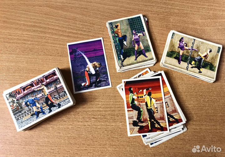 Мортал Комбат 2 Panini наклейки