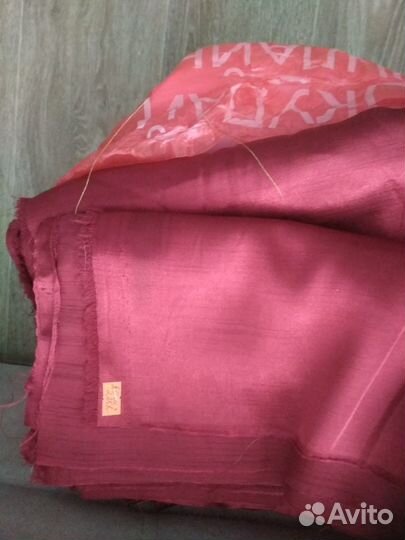 Отрезы, остатки различных видов тканей