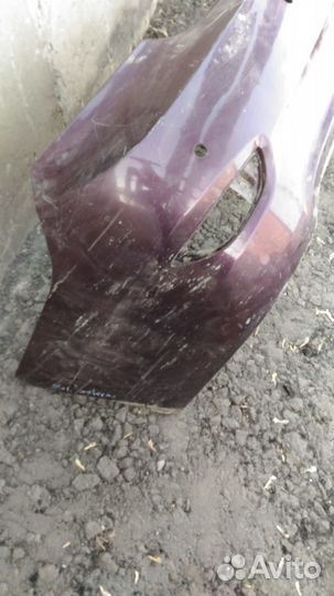 Бампер задний Хендэ Солярис после 010г