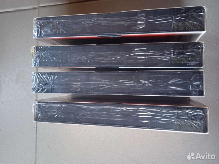 Видеокассеты новые запечатанные