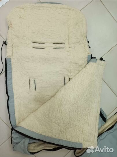 Зимний конверт в коляску