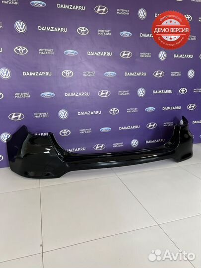 Бампер Задний Kia Rio X-Line (2017) /черный