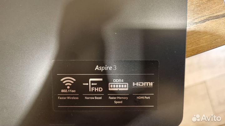 Ноутбук acer aspire 3 A315-42