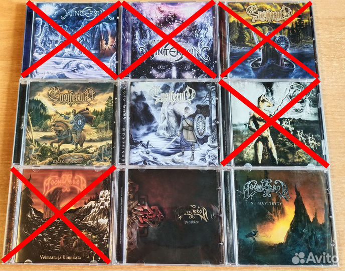 CD диски (True/Melodic Black/Pagan/Melodic Death)