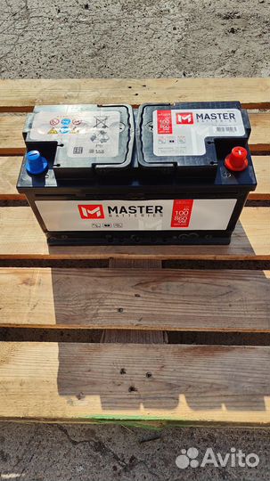 Аккумулятор 100 Ah (800A) Master