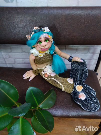 Кукла в чулочной технике