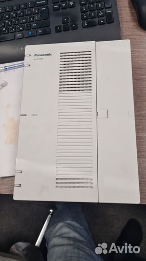 Мини-атс Panasonic KX-HTS824RU + 5 телефонов