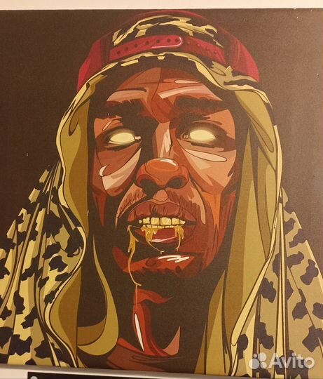 Принт на холсте asap Rocky