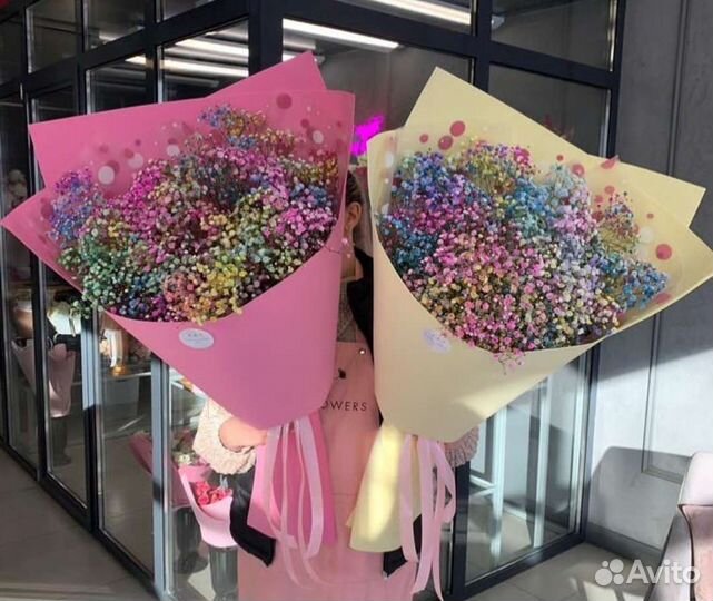 Цветы гипсофила букет