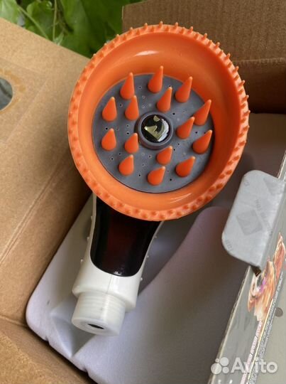 Насадка душевая с массажным эффектом для животных