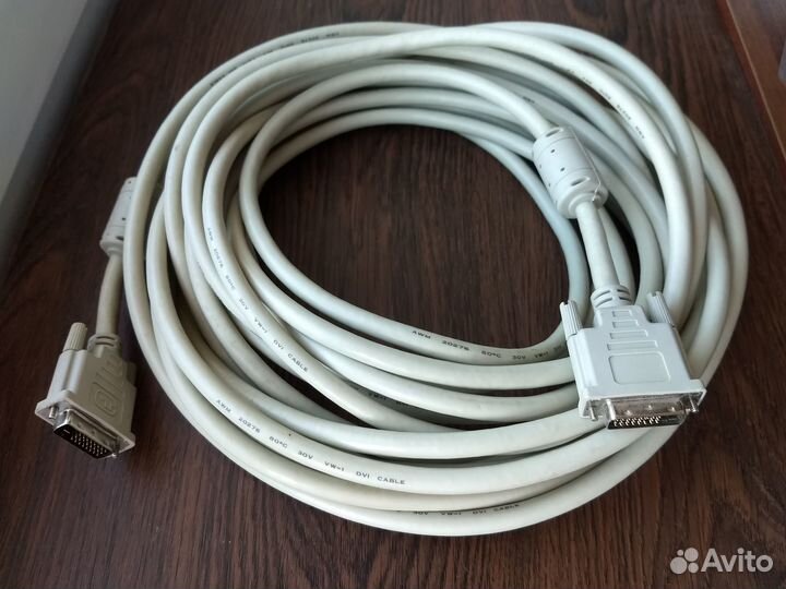 Высококачественный кабель DVI-dual link 10 метров