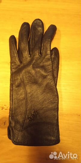 Перчатки женские кожаные 7 размер 3 вида